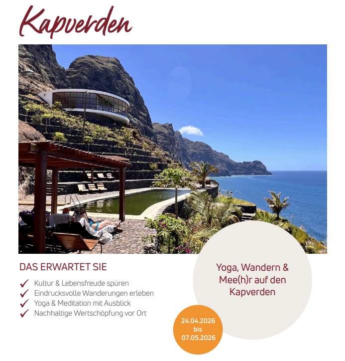 Yoga-Reise auf die Kapverdischen Inseln